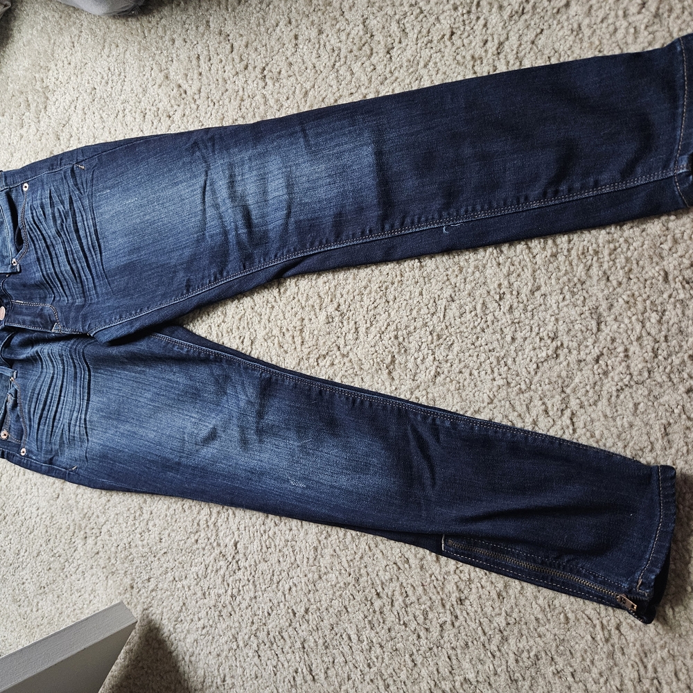 Dark Blue Denim Jeans